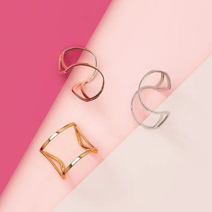 Rose Gold Bracelet Cuff - Jules Smith